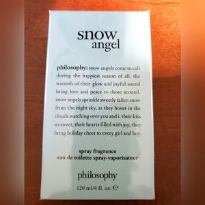 PHILOSOPHY Snow Angel 4 OZ Spray Fragrance. NEW in Sealed packaging.